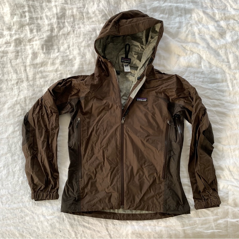 Patagonia Brown Wind Breaker size Small